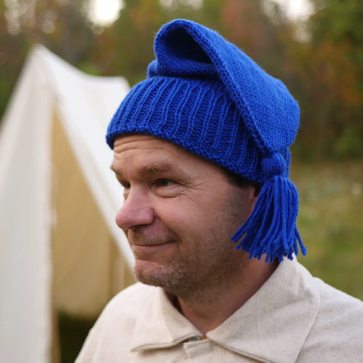 Machine-Knit Voyageur's Cap