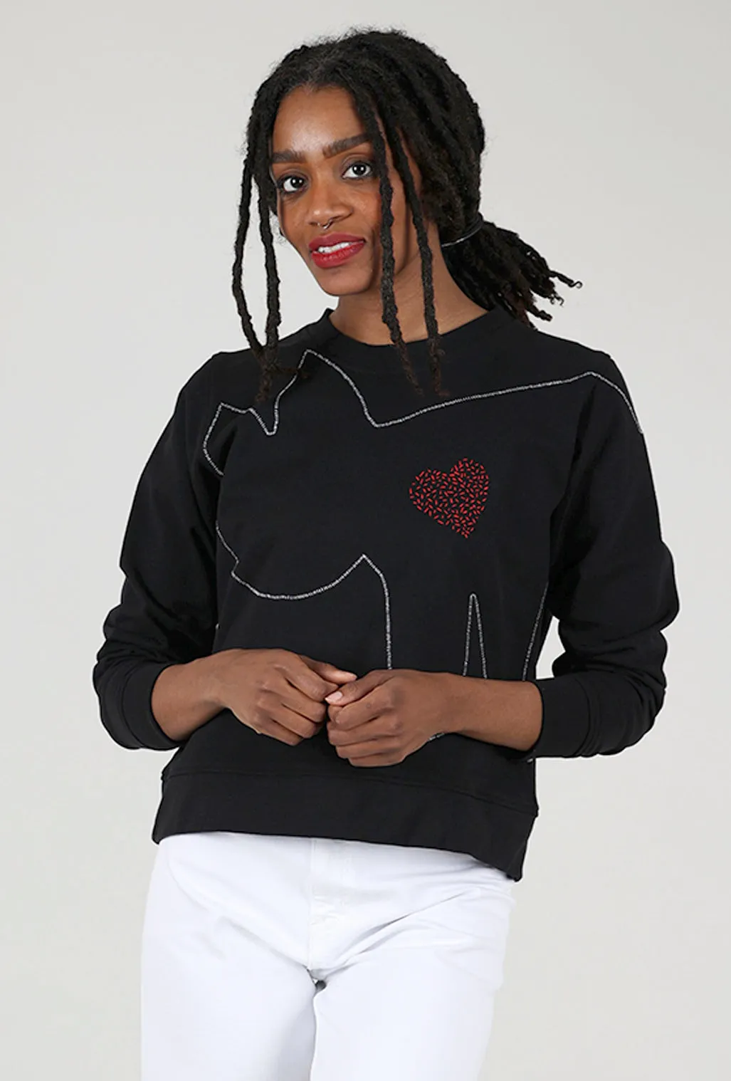 Madre Sweatshirt, Black