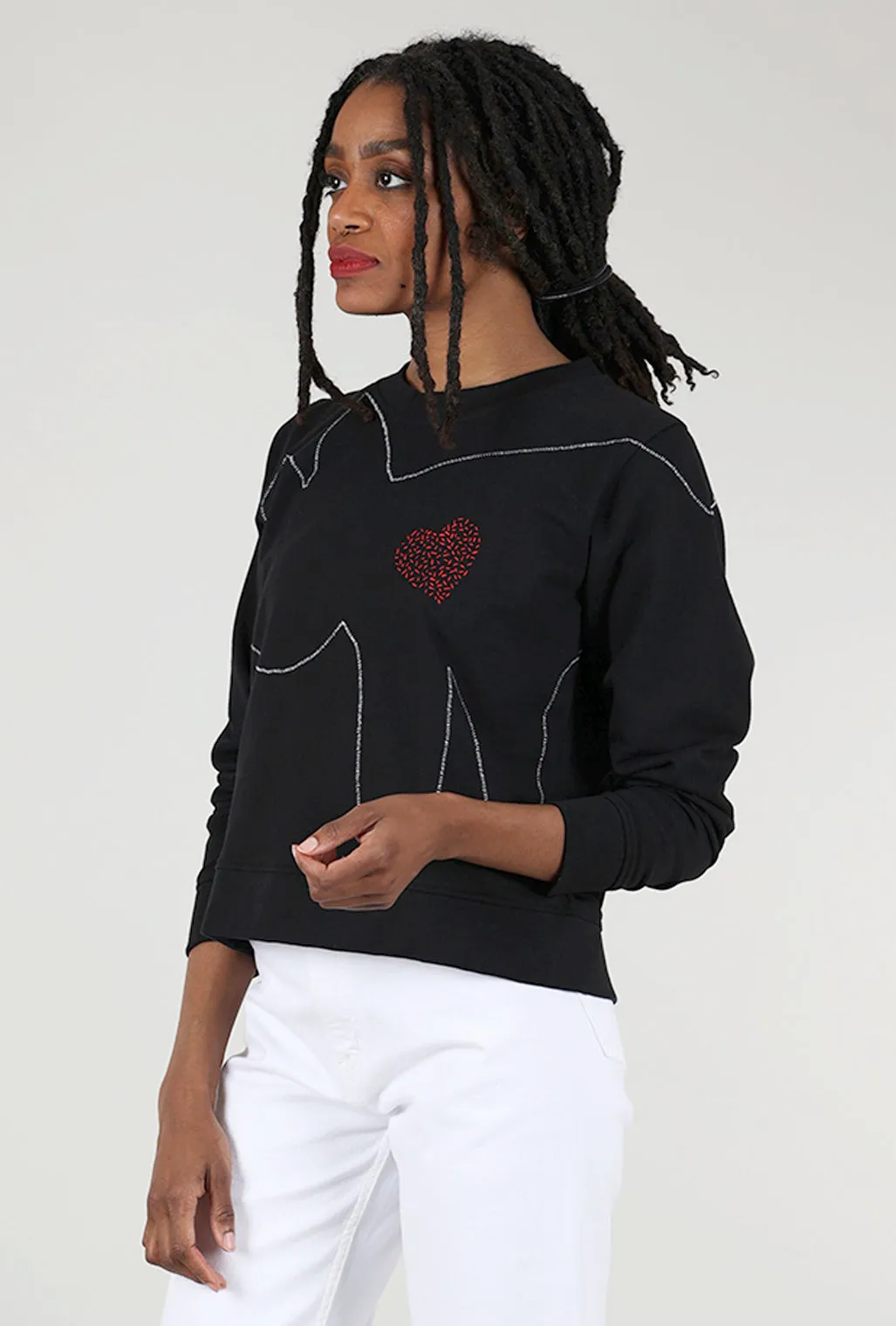 Madre Sweatshirt, Black