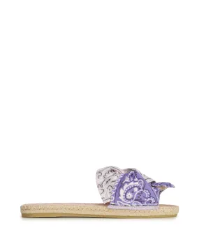 MANEBI Bandana espadrilles G88JK-blush-lilac