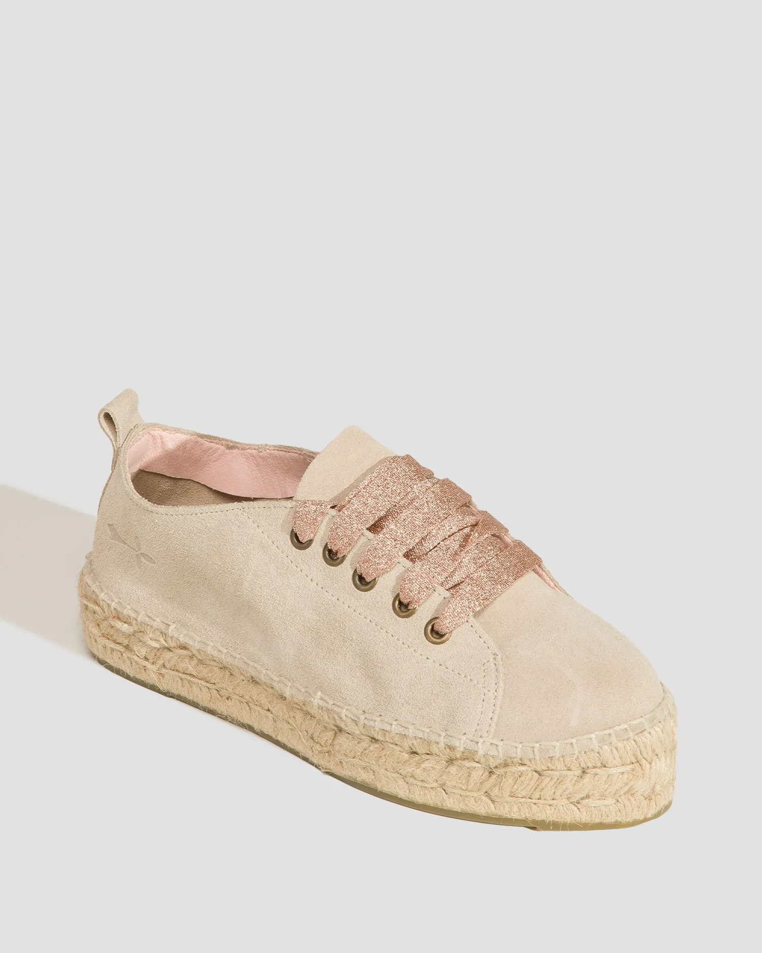 MANEBI Hamptons espadrilles K11E01-champagne-beige