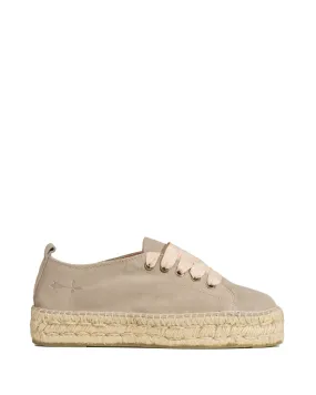 MANEBI Hamptons espadrilles W19E01-vintage-taupe