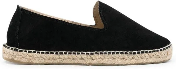 Manebi round toe espadrilles Black