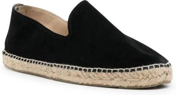 Manebi round toe espadrilles Black