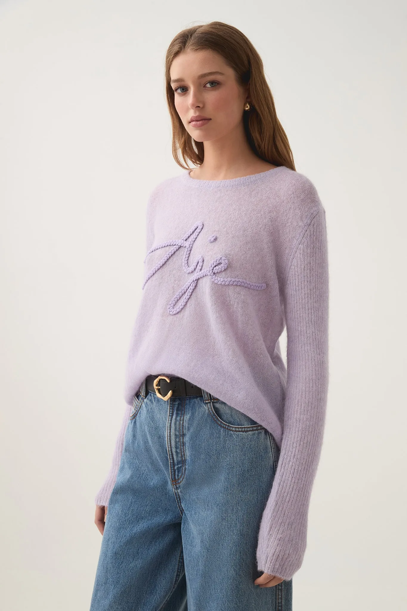 Margot Logo Embroidered Sweater