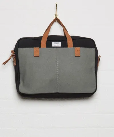 Mats Laptop Bag Black/Grey