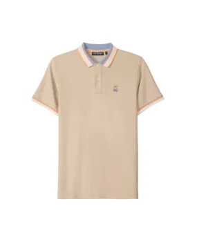 Medina Pique Polo - Stone