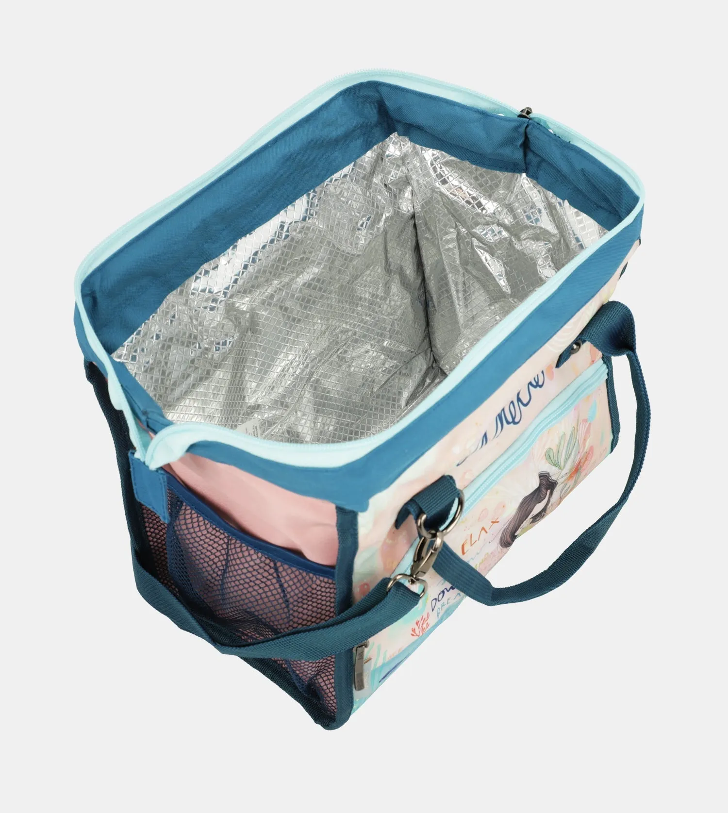 Mediterranean Food carrier with shoulder strap