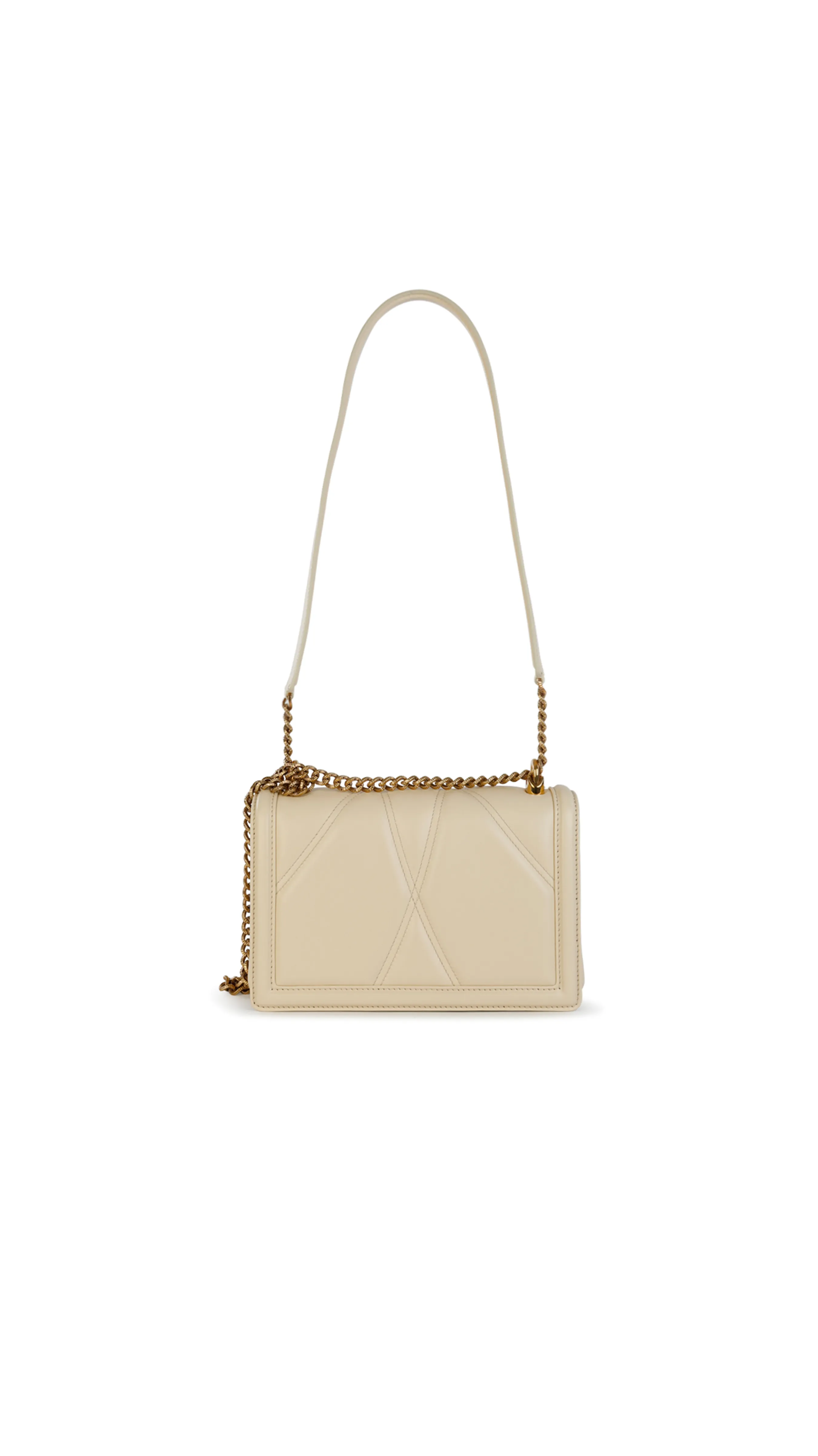 Classic Ivory Shoulder Purse