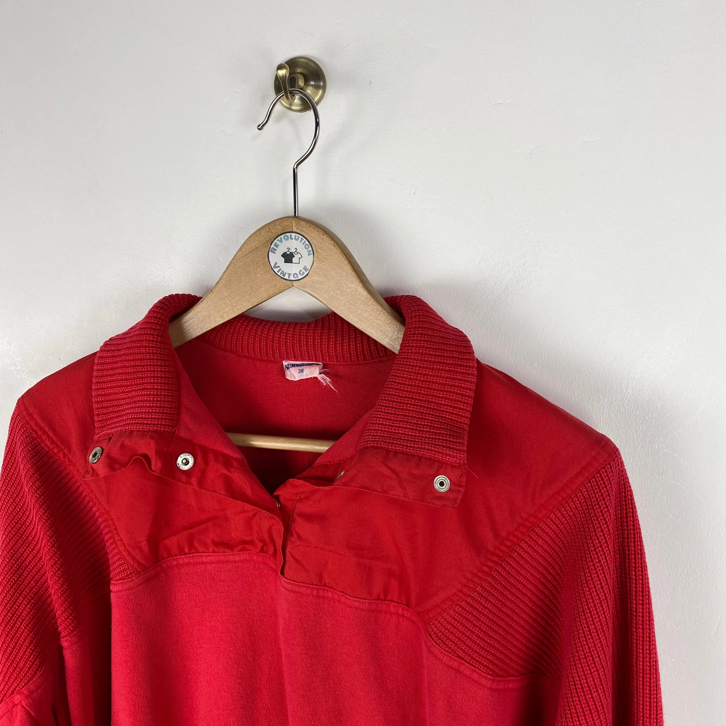 Medium Vintage Button Down Sweatshirt