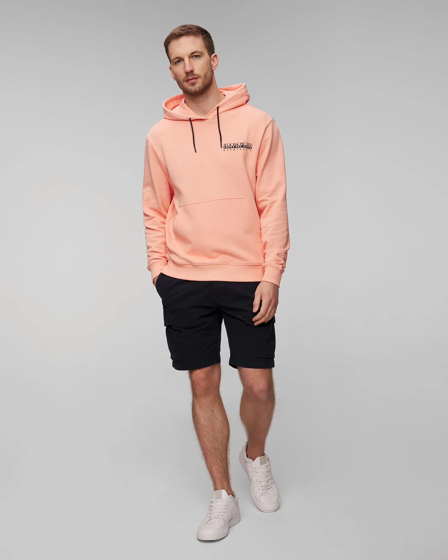 Men's pink sweatshirt Napapijri B-Boyd H NP0A4HP2P1I1-660