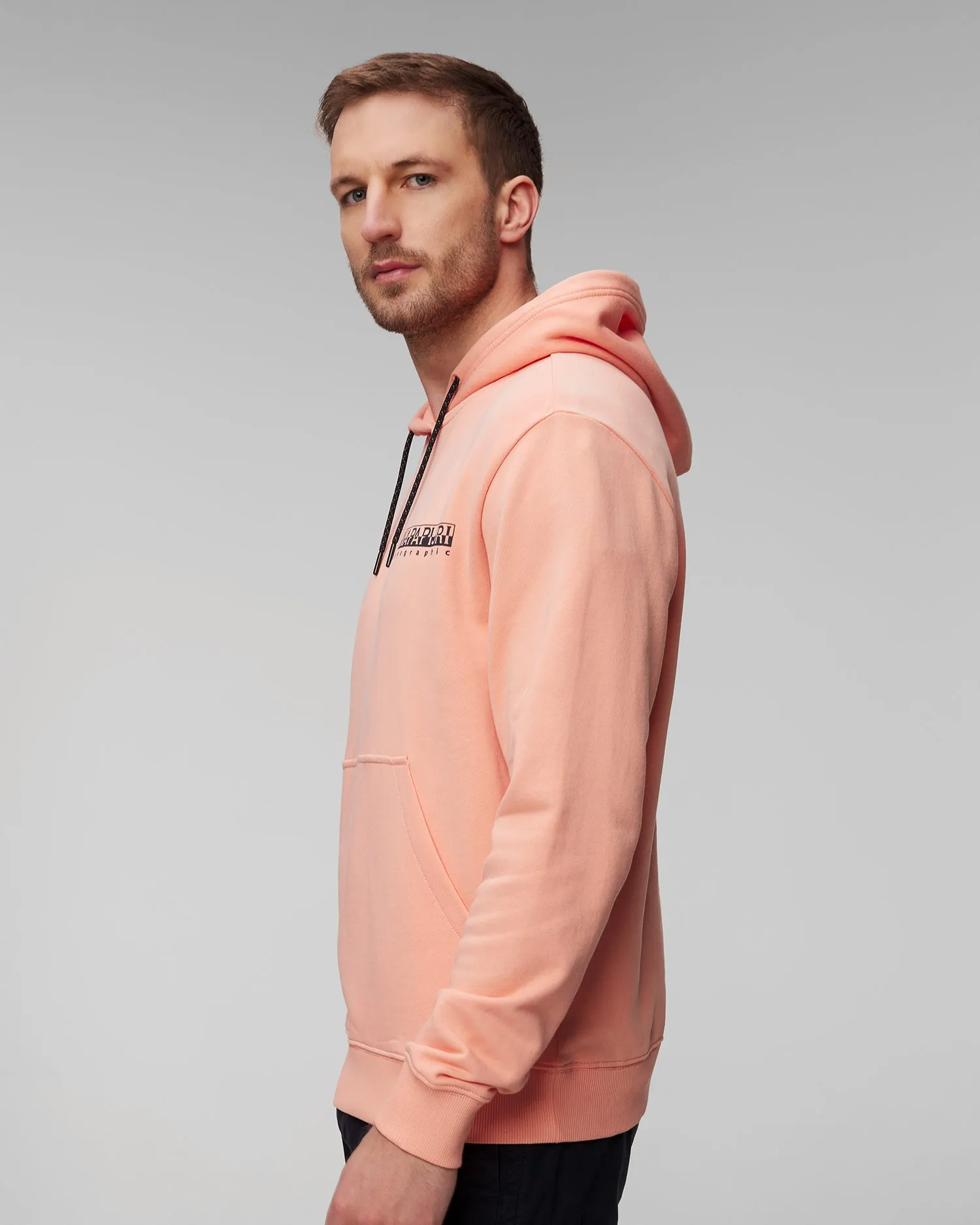 Men's pink sweatshirt Napapijri B-Boyd H NP0A4HP2P1I1-660