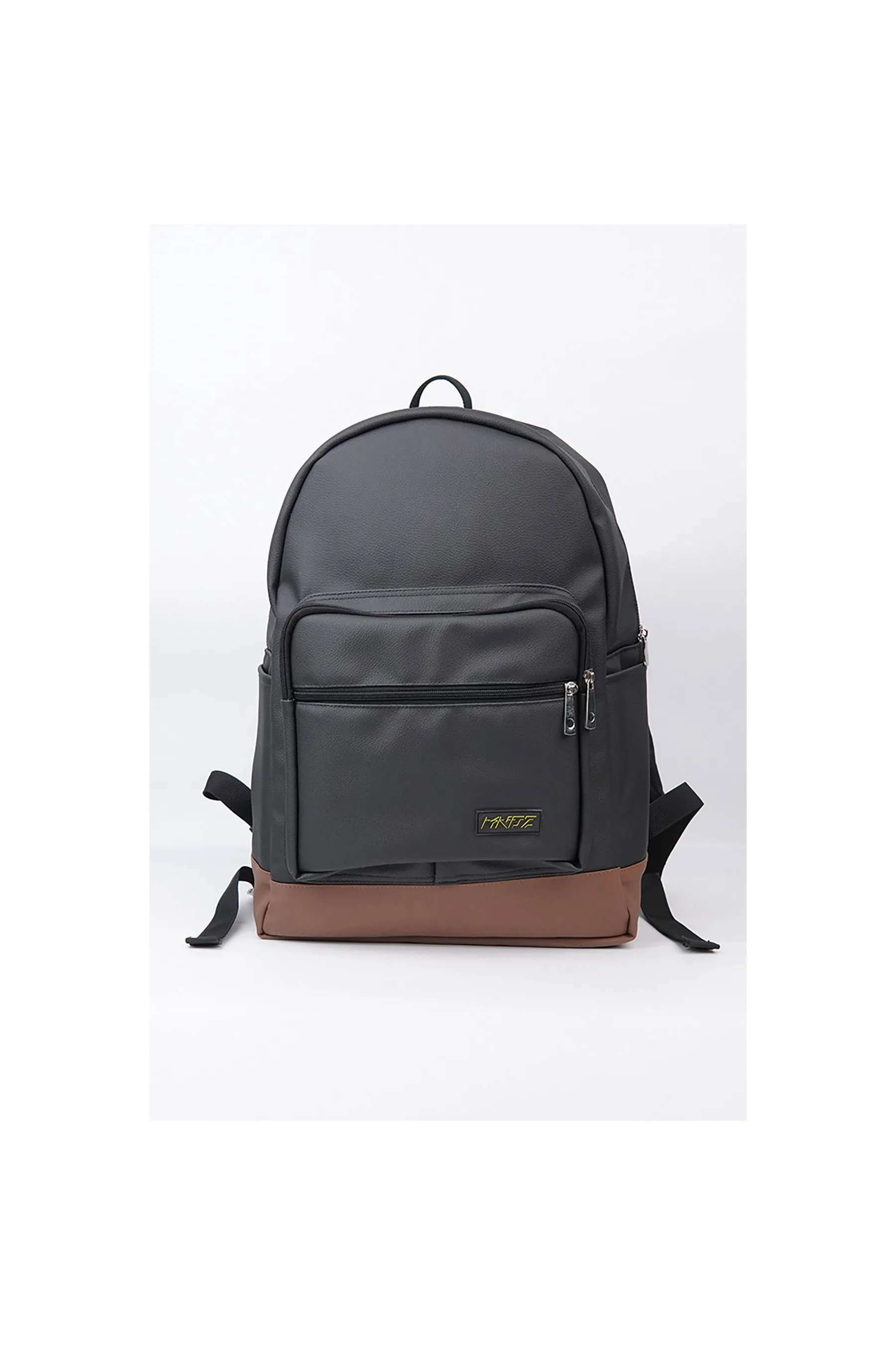 Black and Brown Multicolor Men's Backpack by MENDEEZ