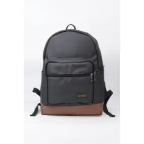 Black and Brown Multicolor Men's Backpack by MENDEEZ