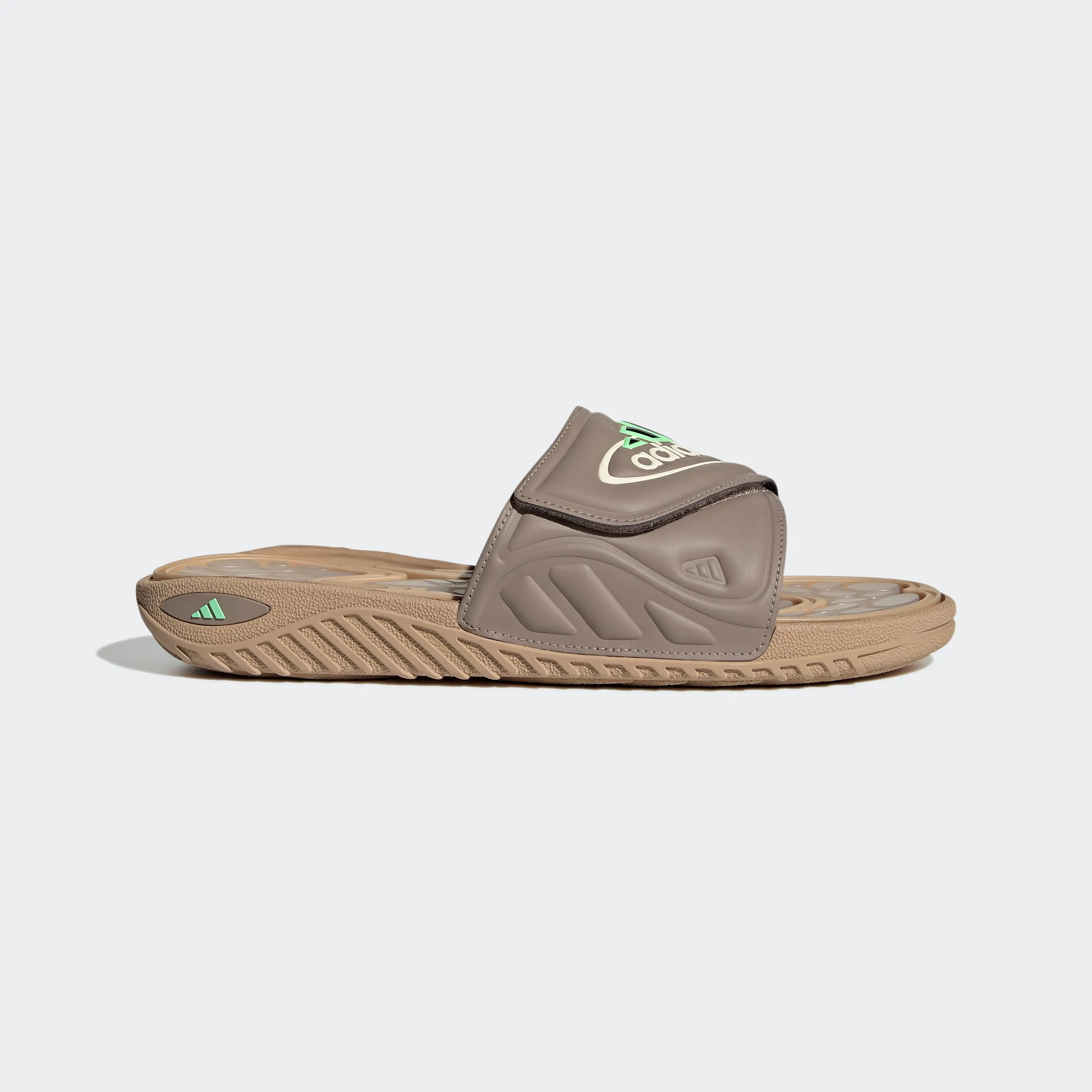 Men's adidas Originals Reptossage Slides Chalky Brown