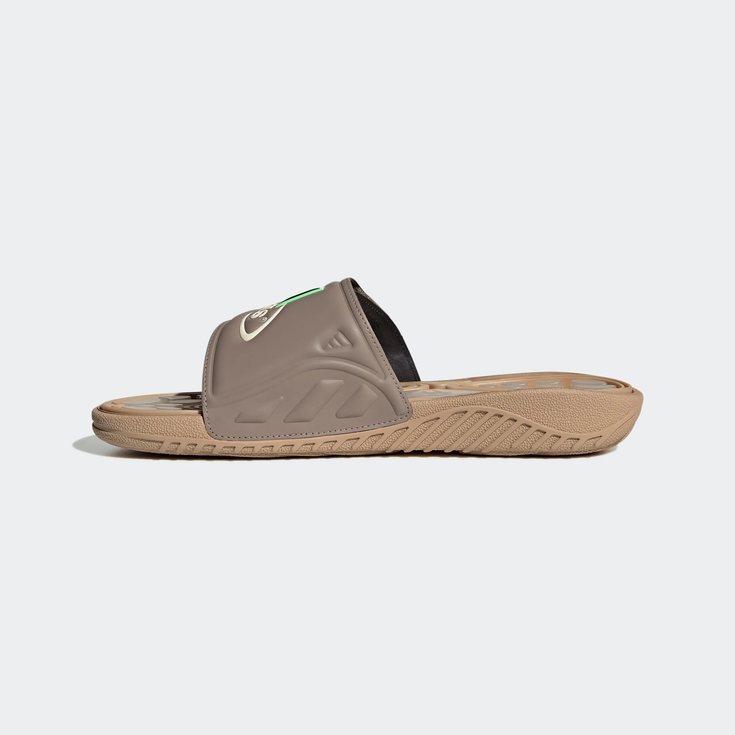 Men's adidas Originals Reptossage Slides Chalky Brown