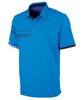 Men's Cooper Half-Stripe Short Sleeve Polo Shirt