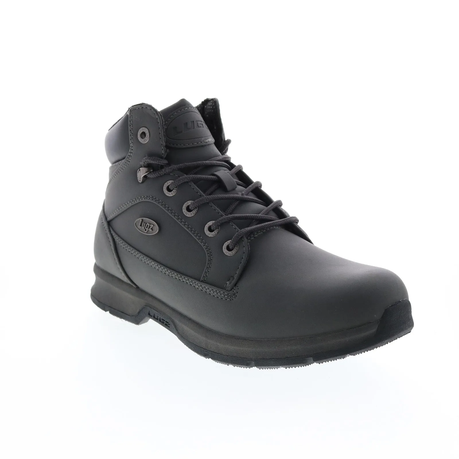 Mens Gray Synthetic Lace Up Chukka Boots by Lugz - Switchback Collection