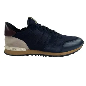 Navy Mesh Combo Men's Low Trainers EU 45 / UK 11