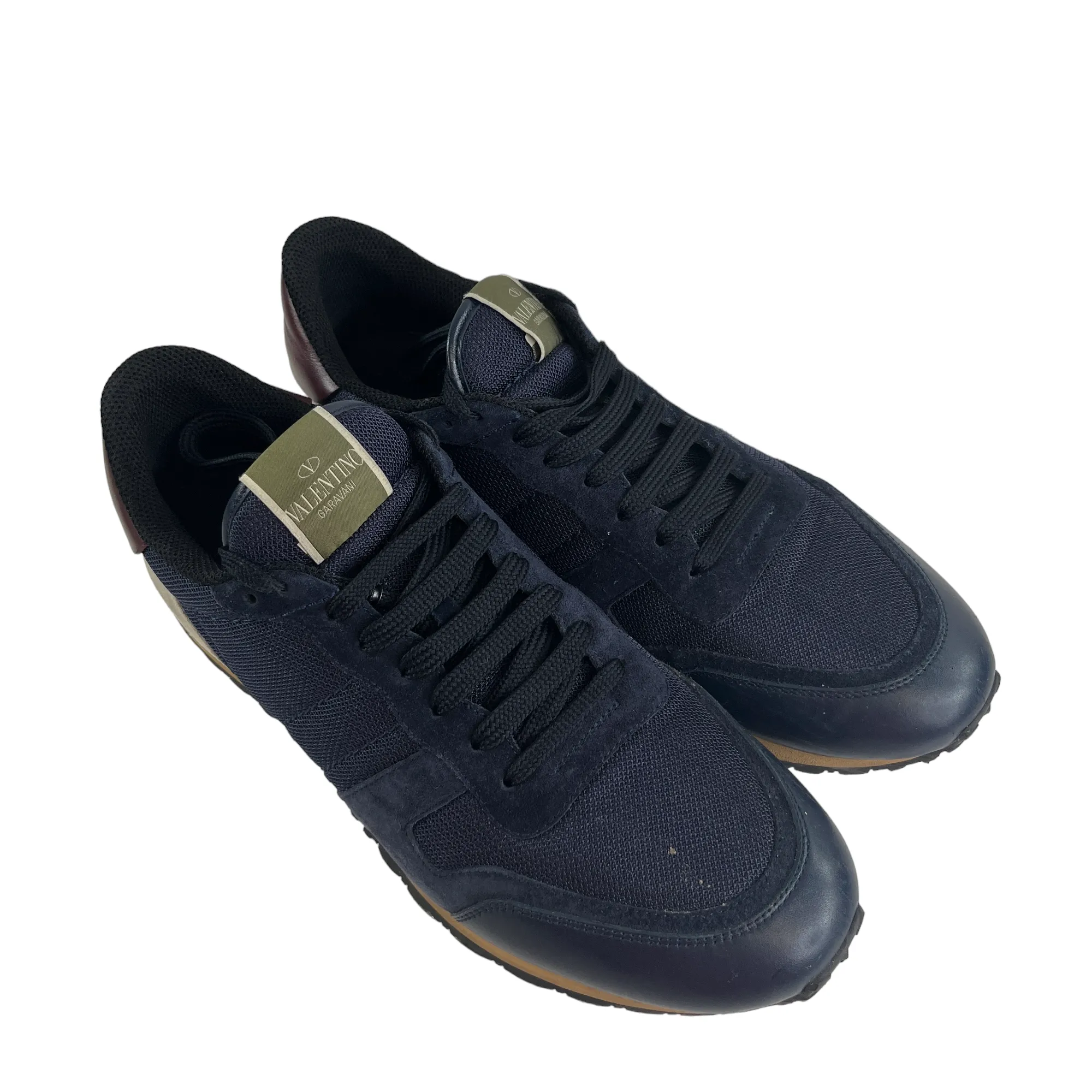 Navy Mesh Combo Men's Low Trainers EU 45 / UK 11