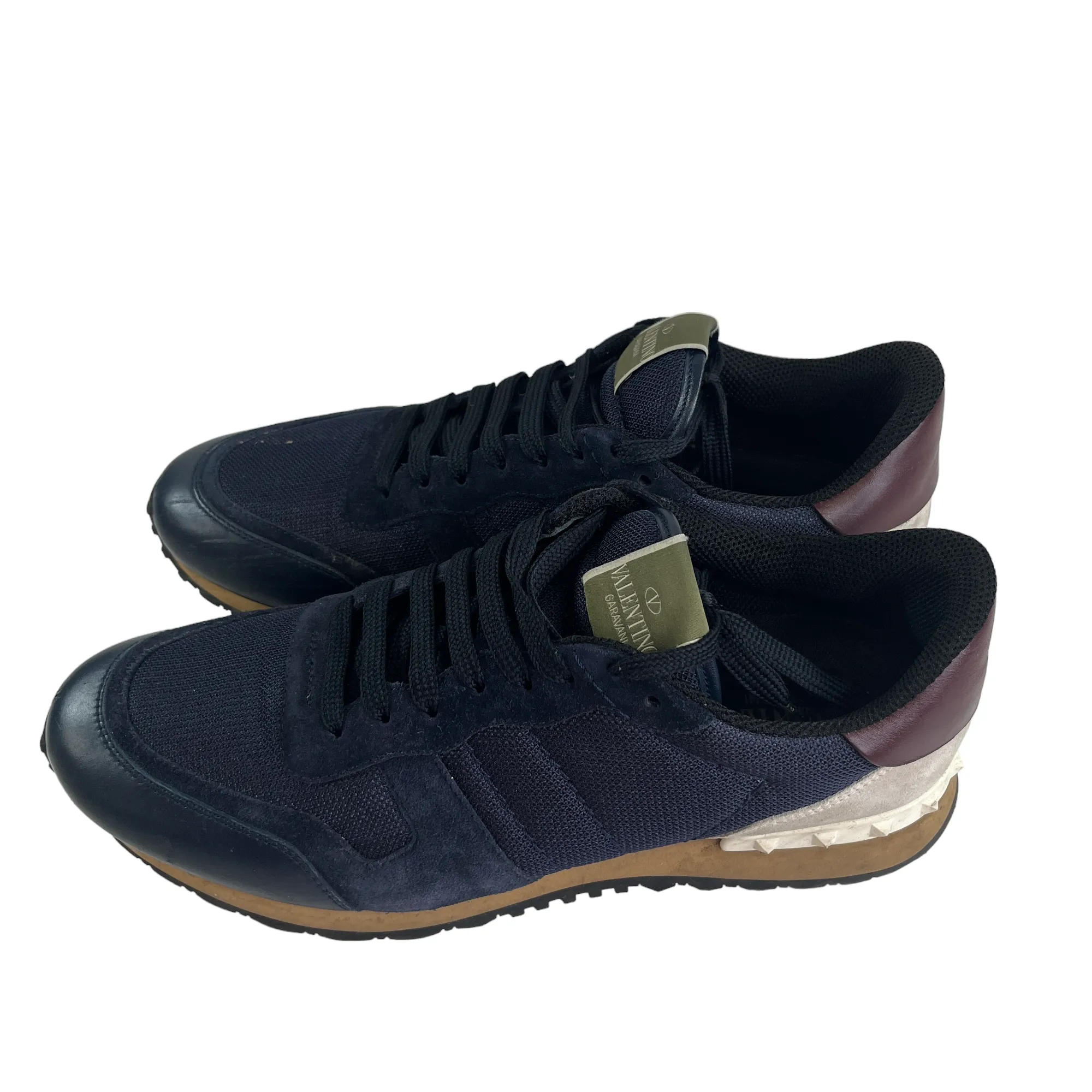 Navy Mesh Combo Men's Low Trainers EU 45 / UK 11