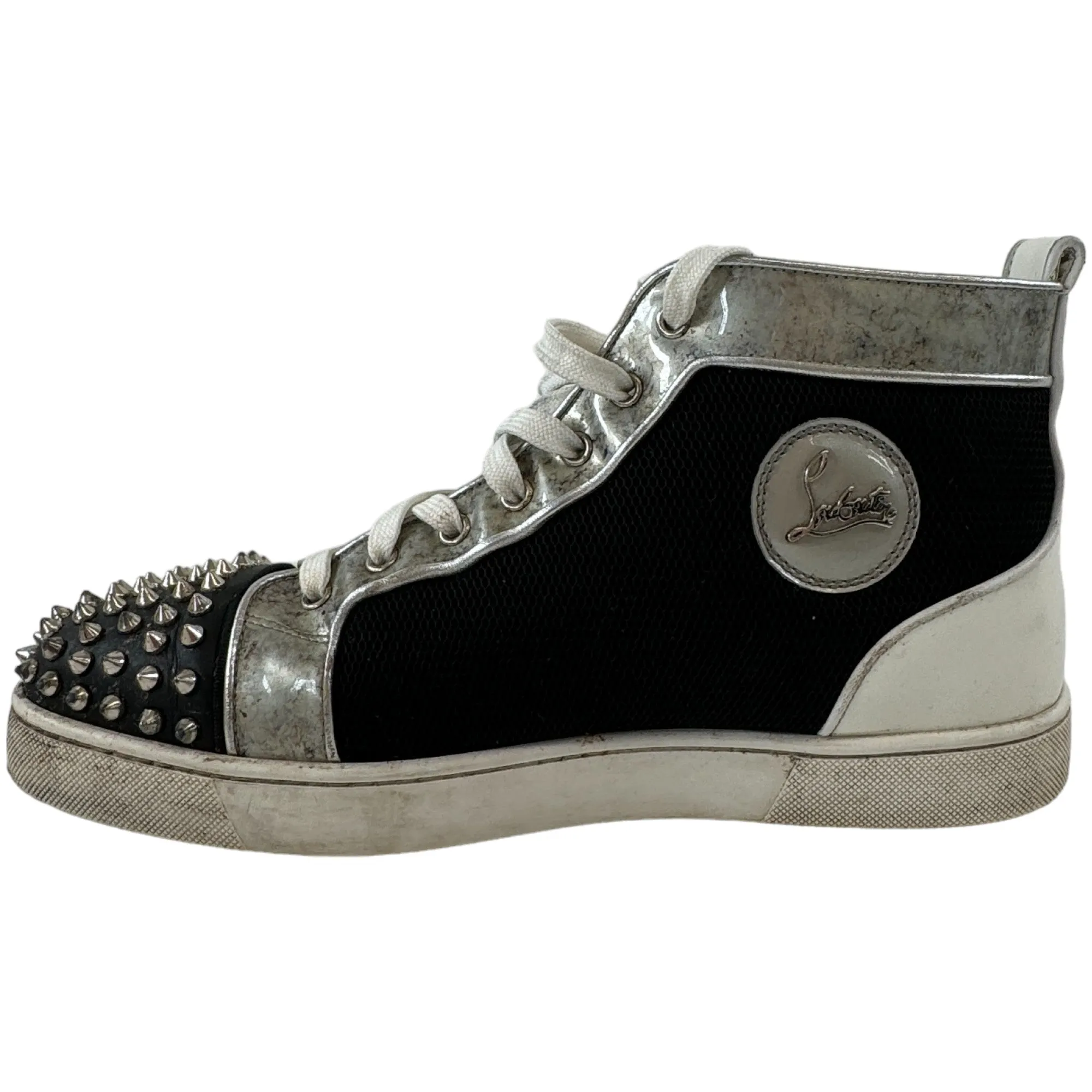 Black Orlato Marble Spikes High Trainers EU 44 / UK 10