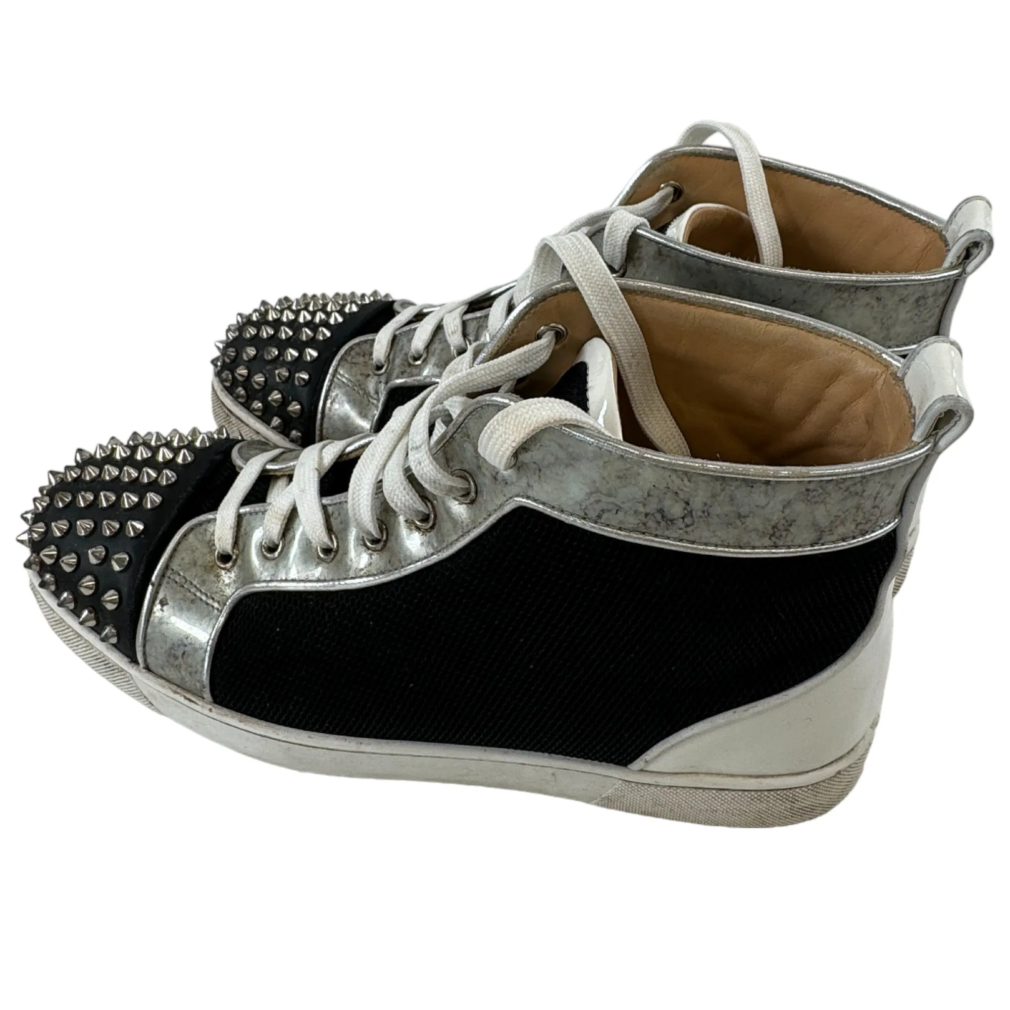 Black Orlato Marble Spikes High Trainers EU 44 / UK 10