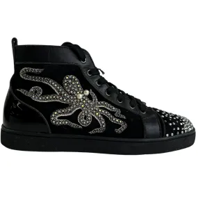 Black Rantus Crystal Octopus High Trainers EU 43.5 / UK 9.5