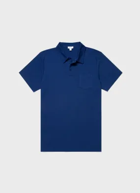 Men's Riviera Polo Shirt in Space Blue