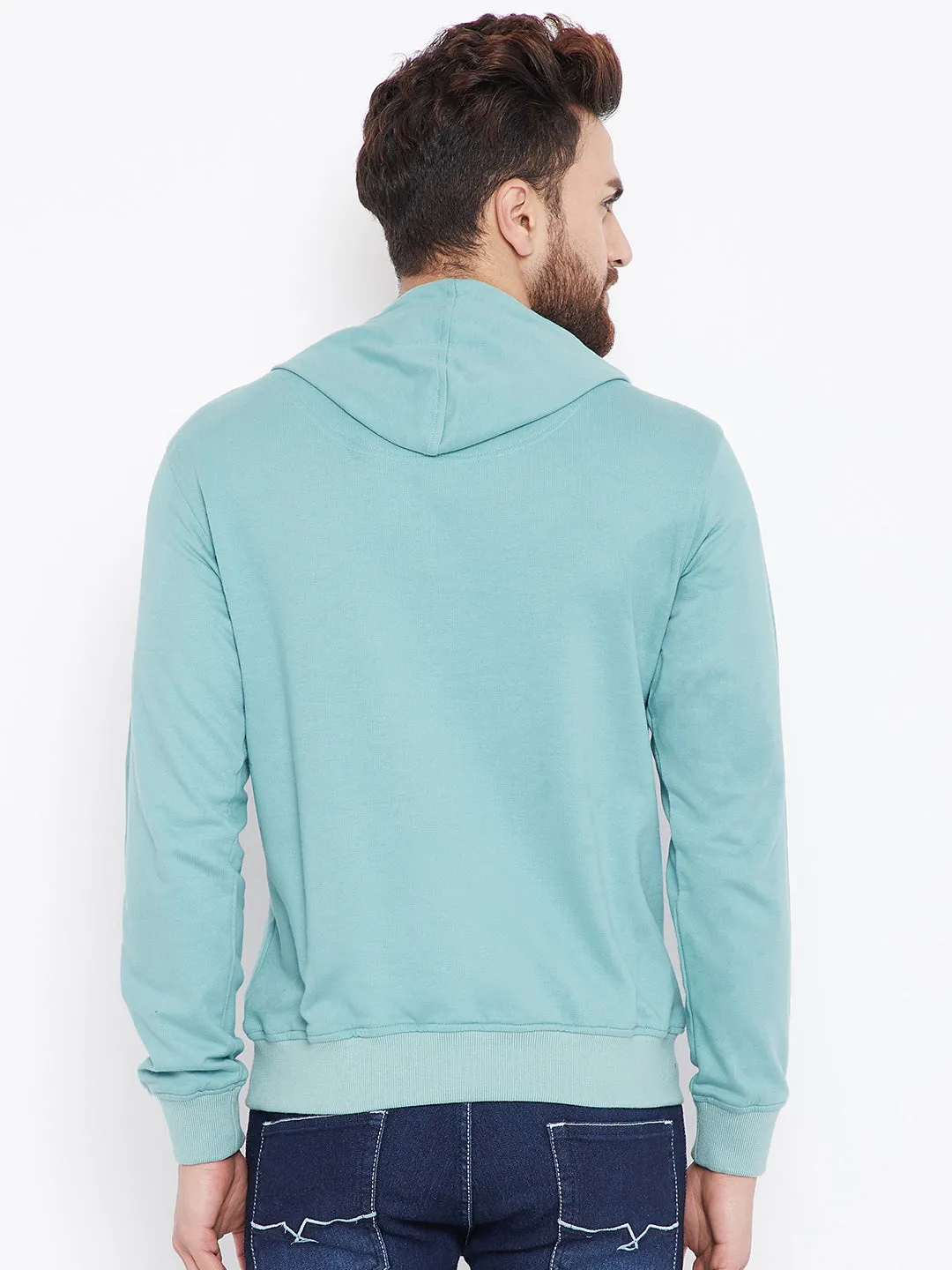 Mens Solid Periwinkle Sweatshirt