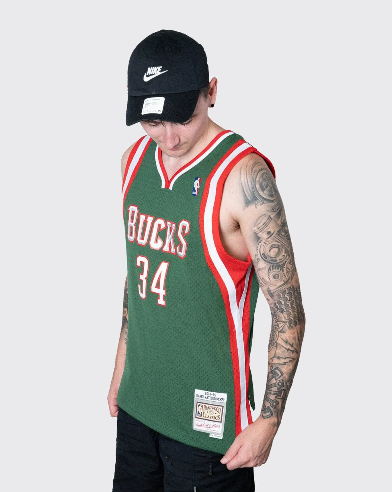 Milwaukee Bucks Giannis Antetokounmpo Mitchell and Ness Jersey