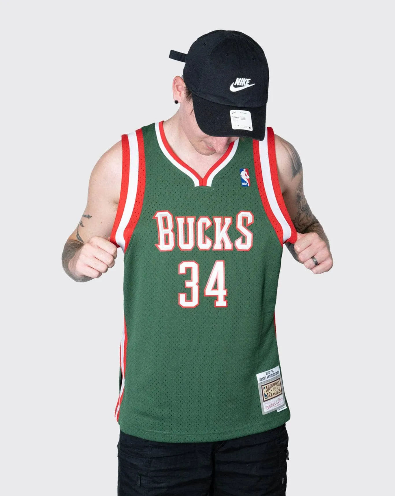 Milwaukee Bucks Giannis Antetokounmpo Mitchell and Ness Jersey