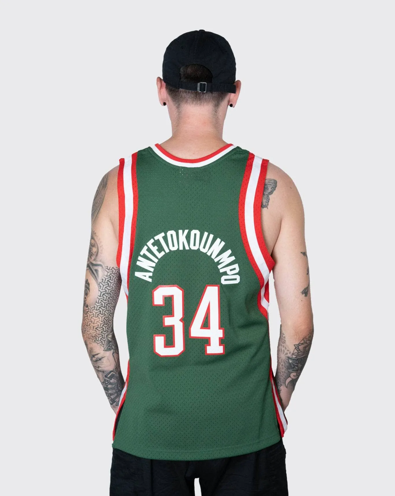 Milwaukee Bucks Giannis Antetokounmpo Mitchell and Ness Jersey