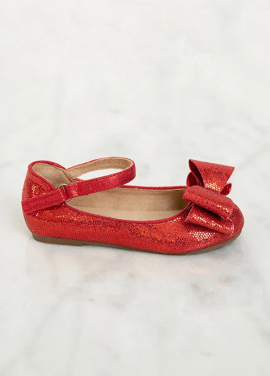 Miriam Flat in Red