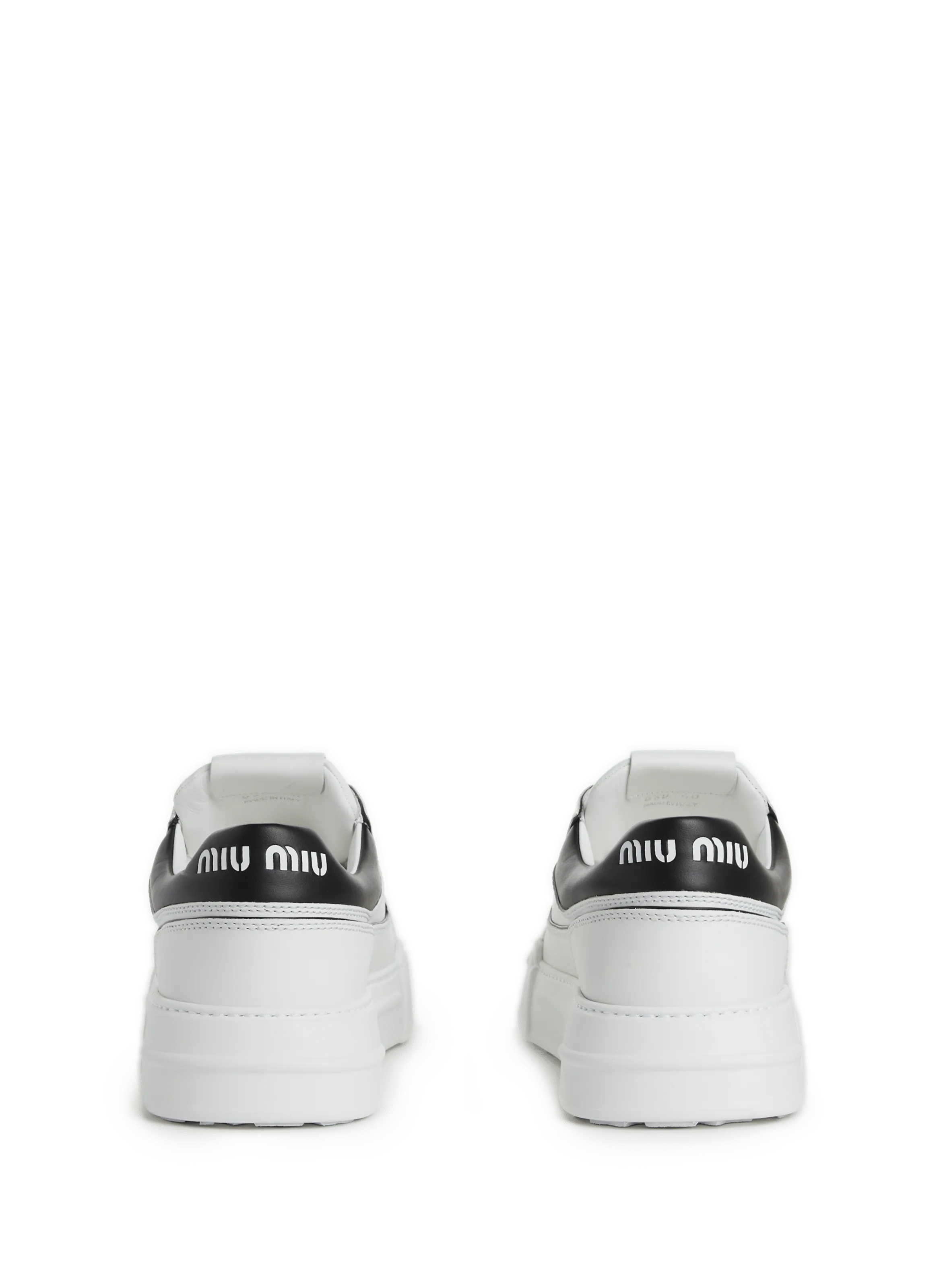 Miu miu  Platform sole sneakers - White