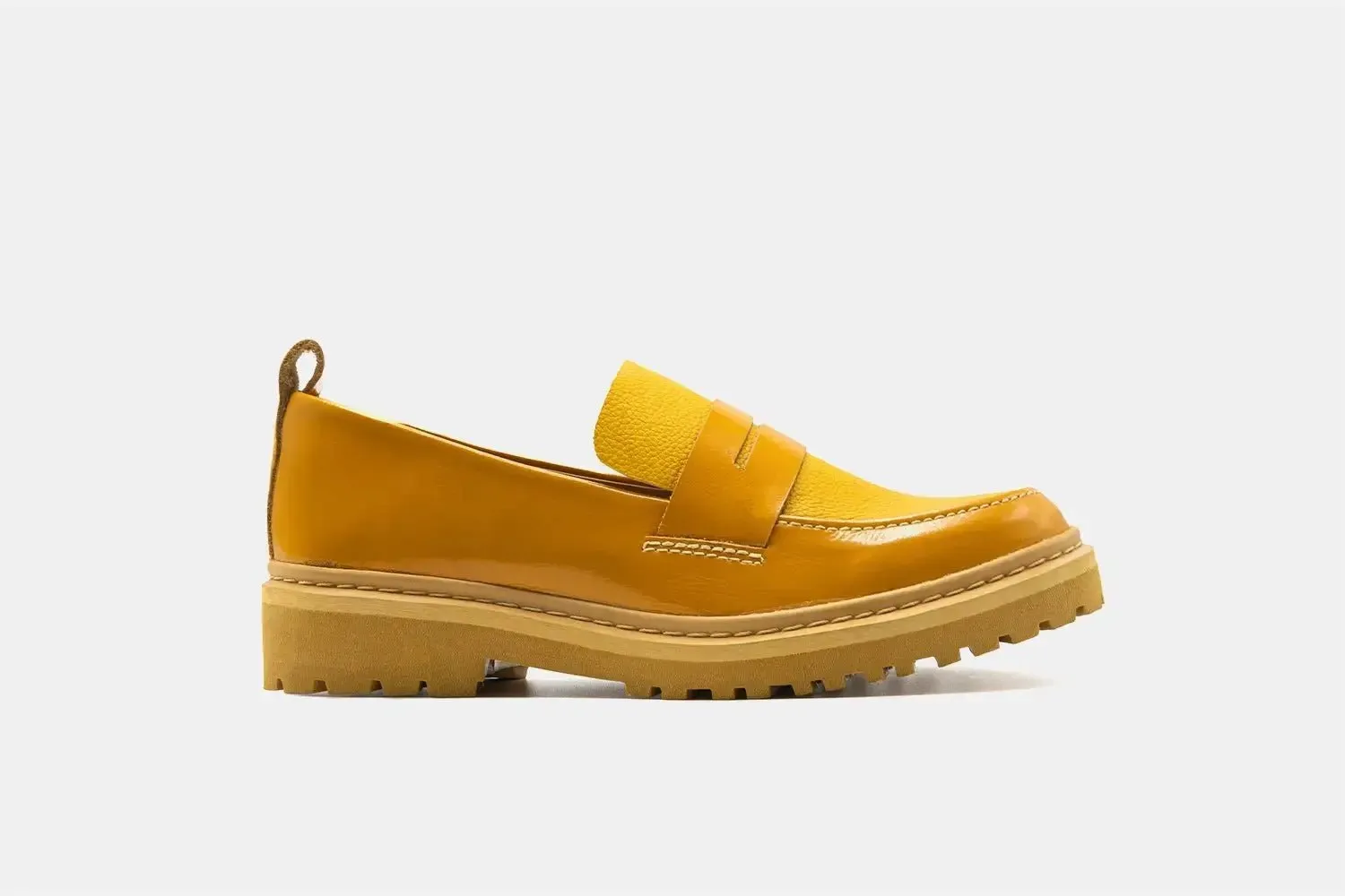 Women's Mustard Moccasin