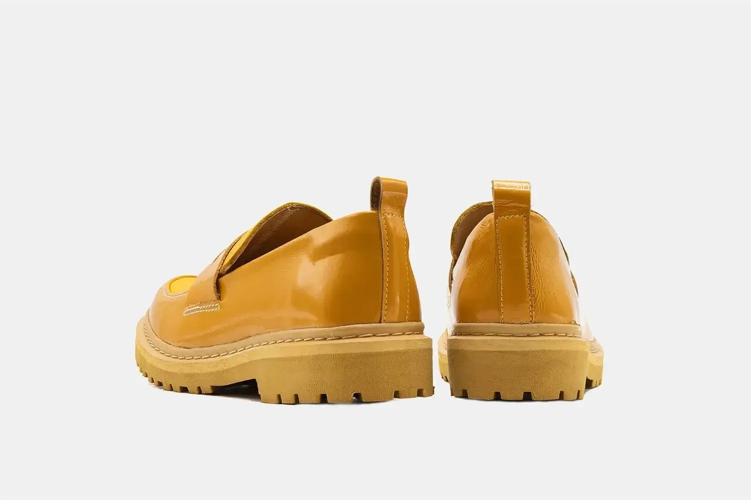 Women's Mustard Moccasin