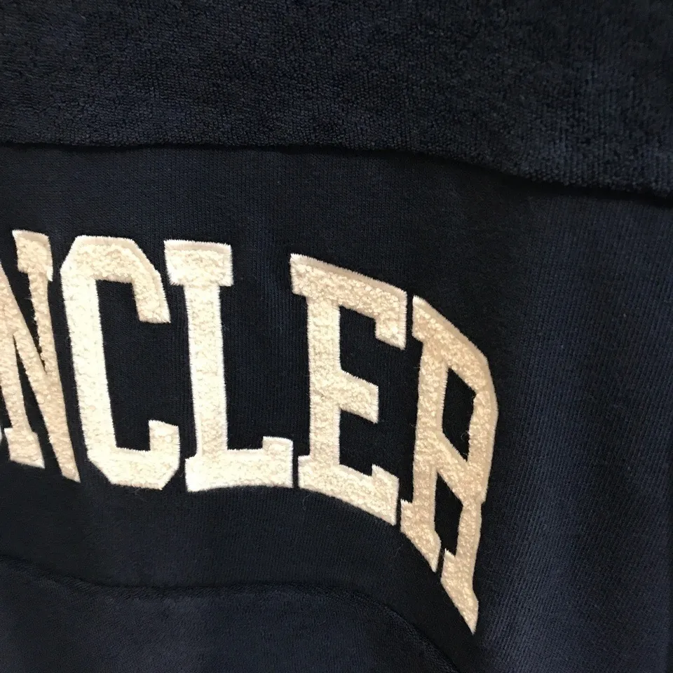 Moncler embroidered logo sweatshirt.