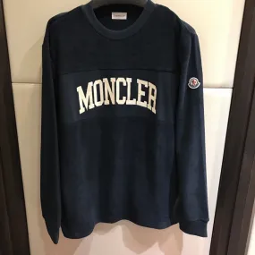 Moncler embroidered logo sweatshirt.