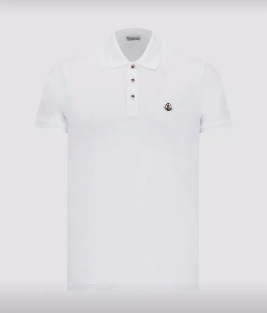 Moncler Logo Patch Polo Shirt