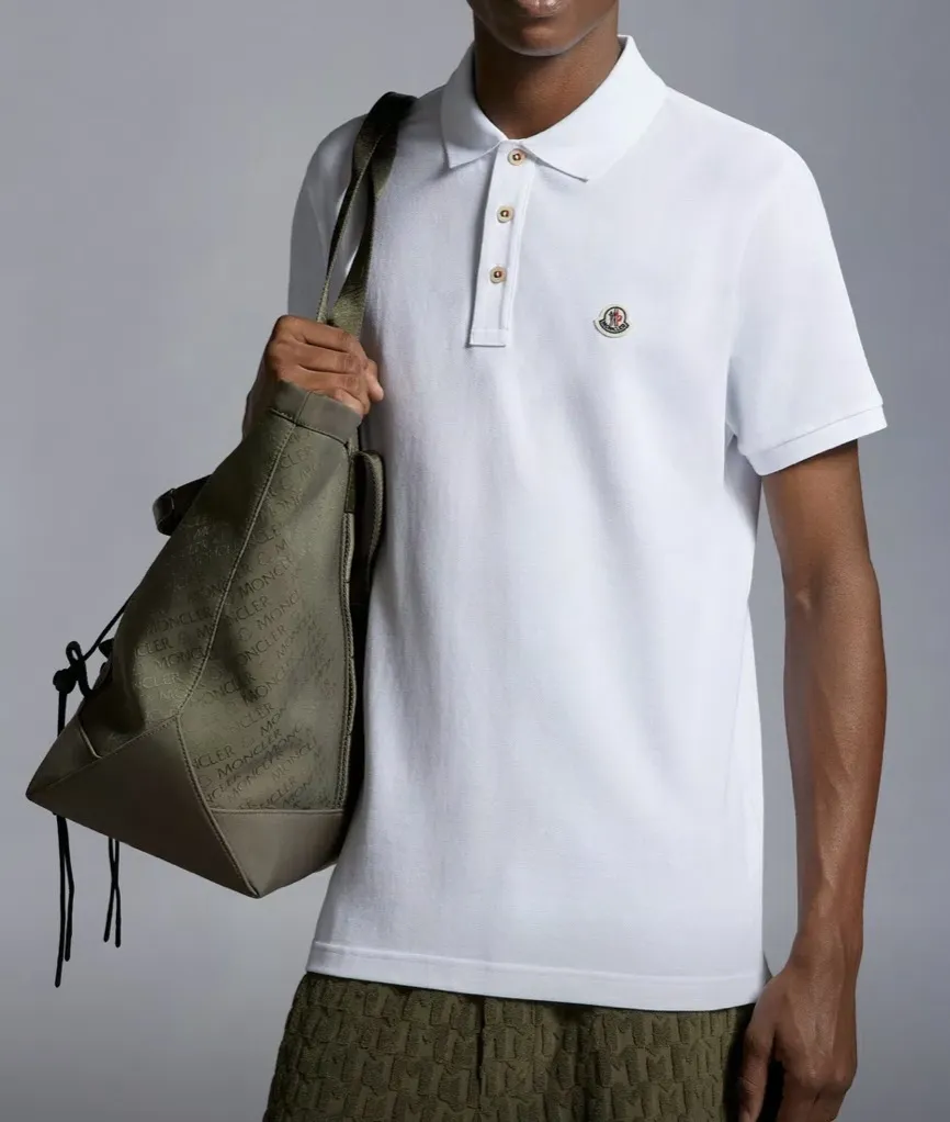 Moncler Logo Patch Polo Shirt