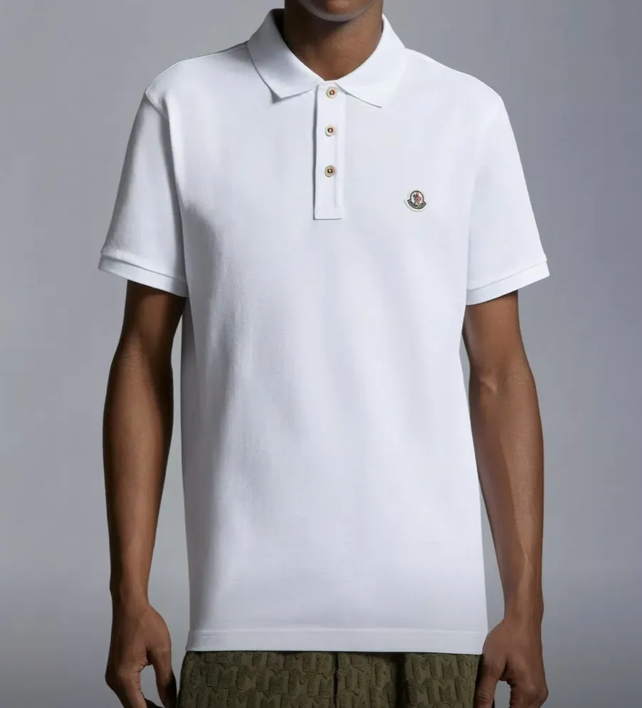 Moncler Logo Patch Polo Shirt