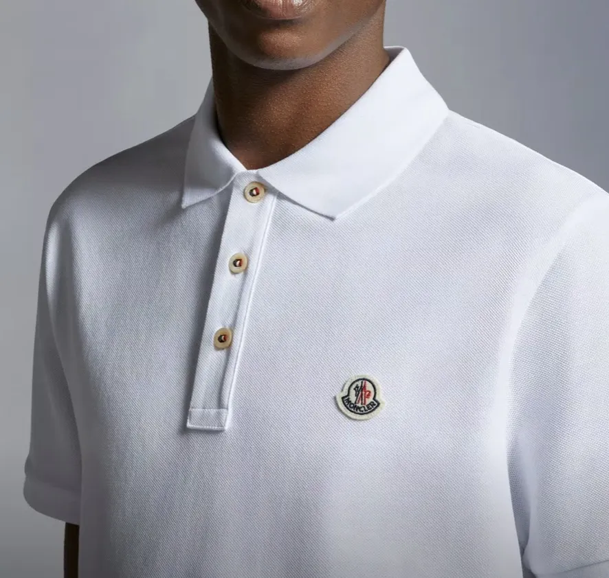 Moncler Logo Patch Polo Shirt