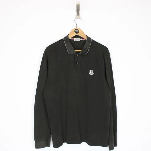 Moncler Maglia Manica Lunga Polo Shirt Large