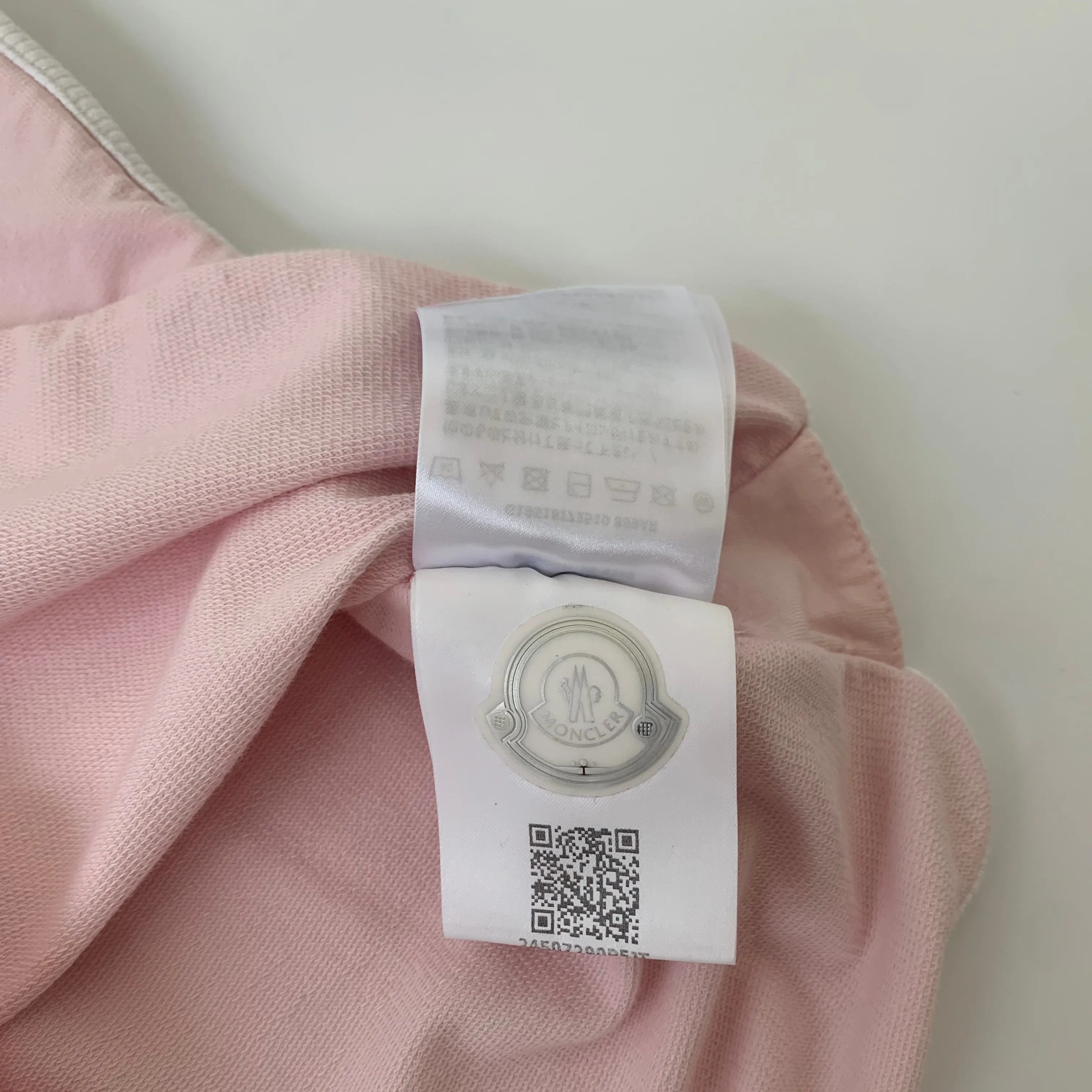 Moncler Pale Pink Dress: 3 Years