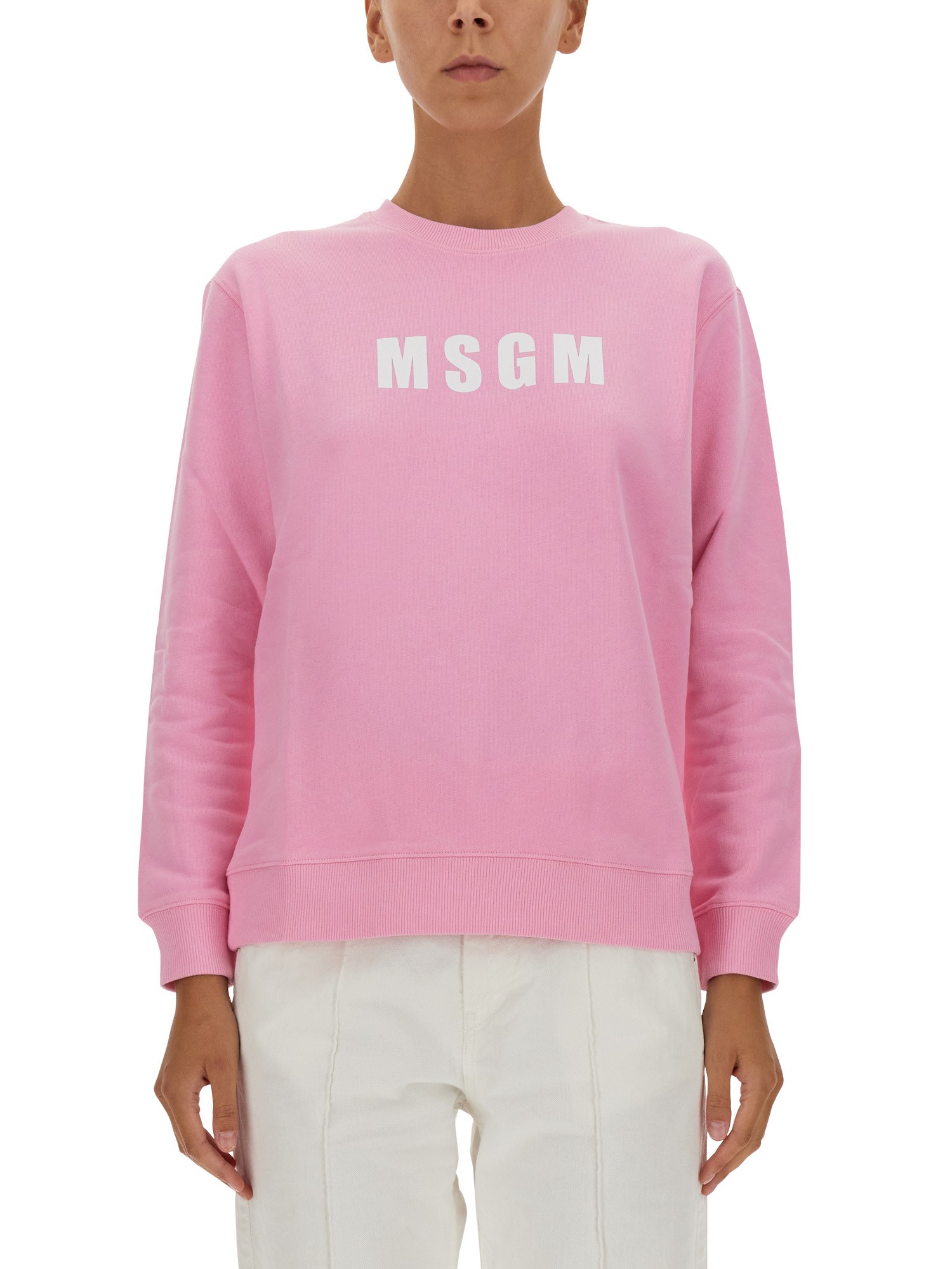 MSGM Sweatshirt Logo Print