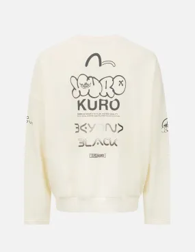 Multi Logo Print Sweatshirt