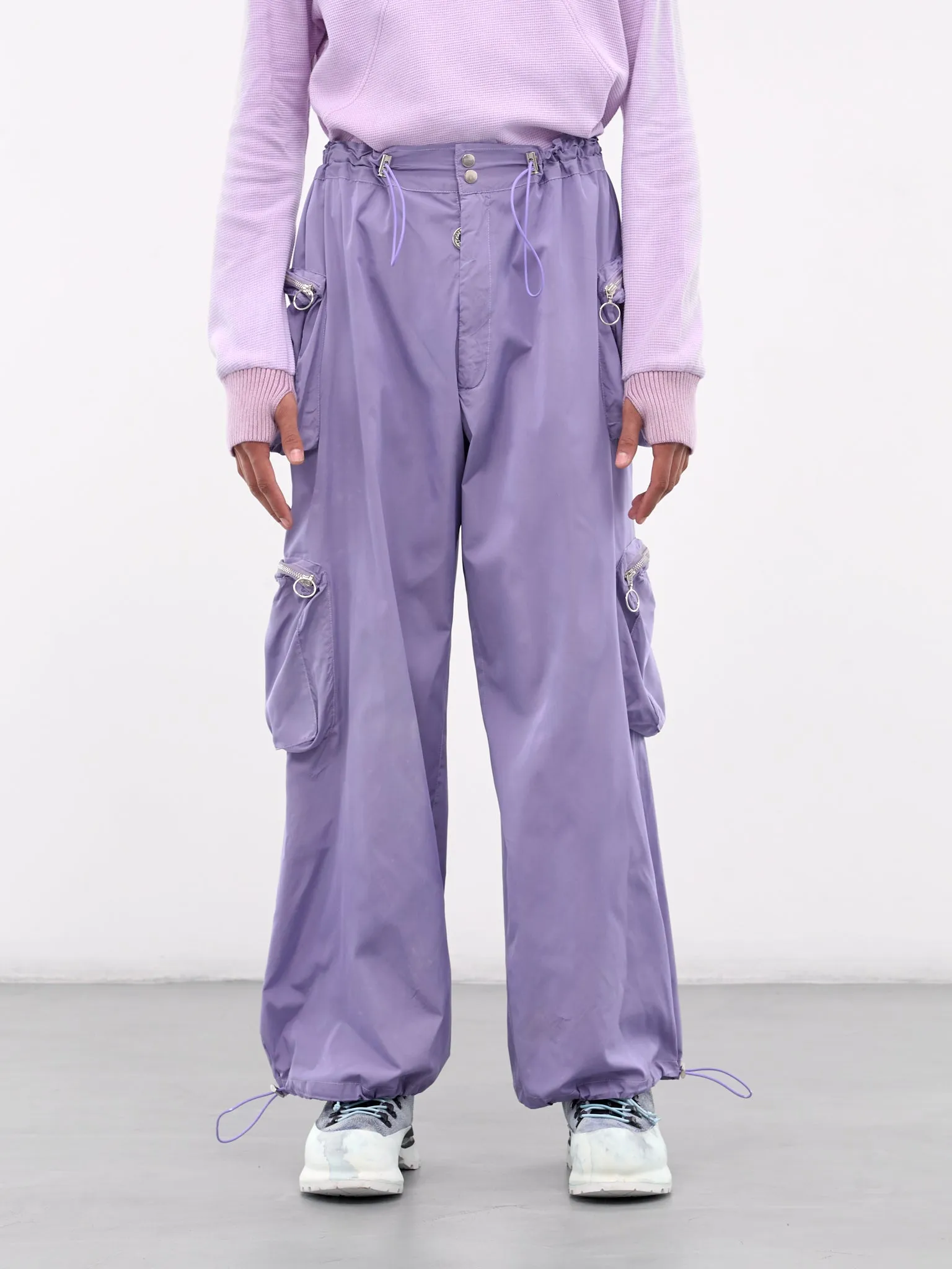 Multi Pocket Cargo Trousers (MULTIPOC-PURPLE)