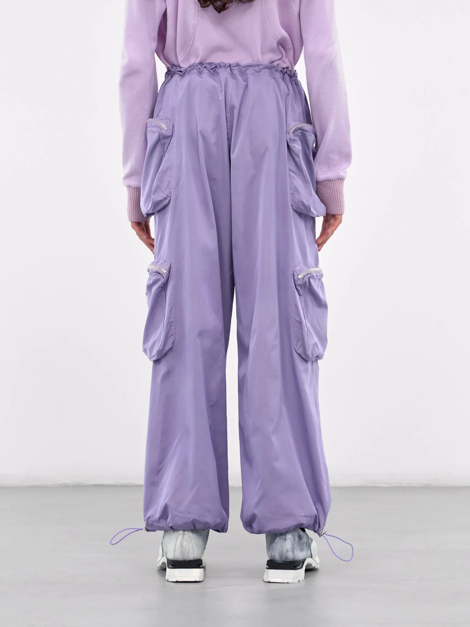 Multi Pocket Cargo Trousers (MULTIPOC-PURPLE)