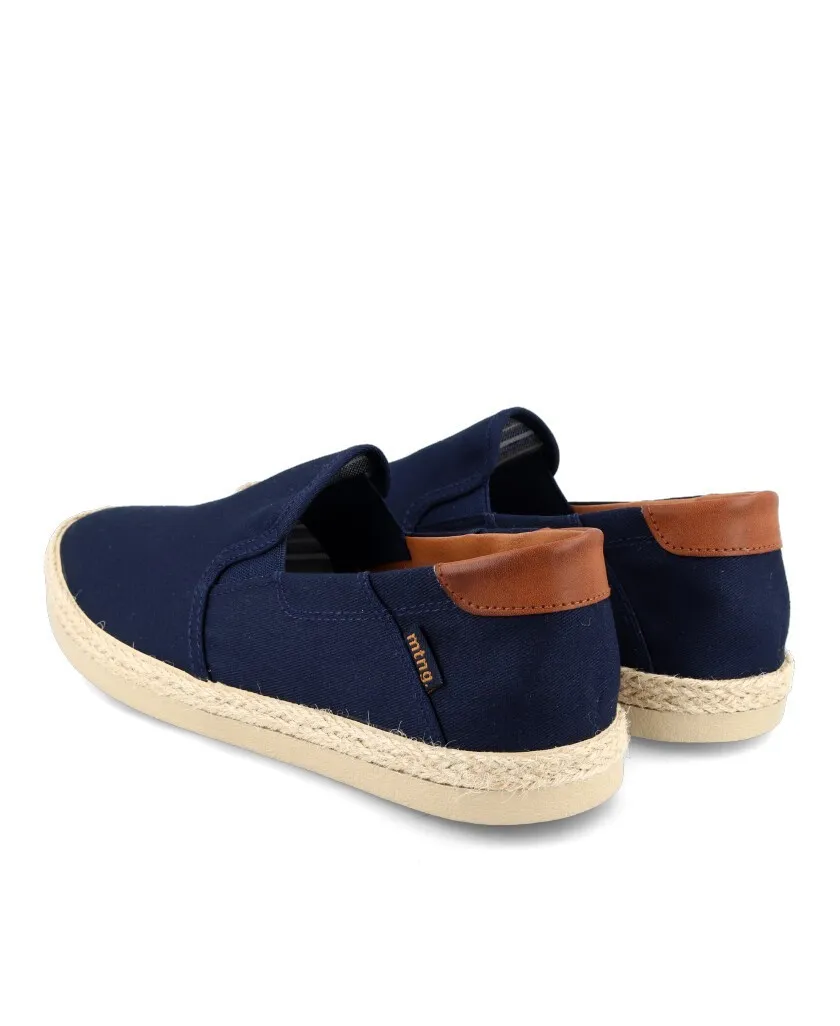 Mustang 84380 Blue espadrilles for men